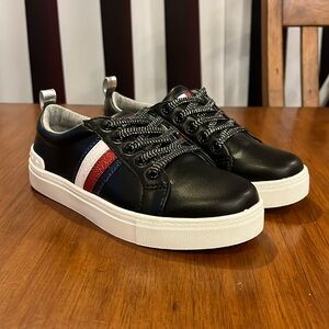 Tommy Hilfiger Rae Sparkle Basic Shoes Sneakers new Youth Boys or Girls Size 3